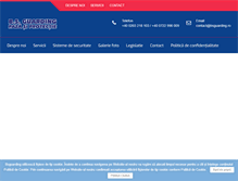 Tablet Screenshot of bsguarding.ro